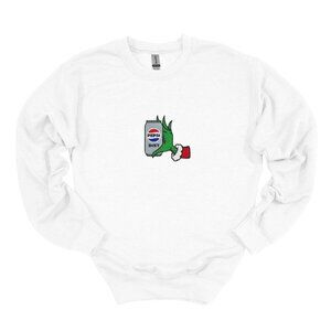 Embroidered Diet Pepsi Grinch Sweatshirt grinchmas xmas christmas